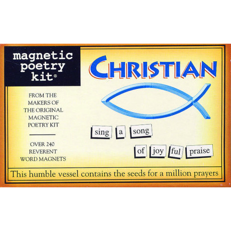 Magnetic Poetry Christian